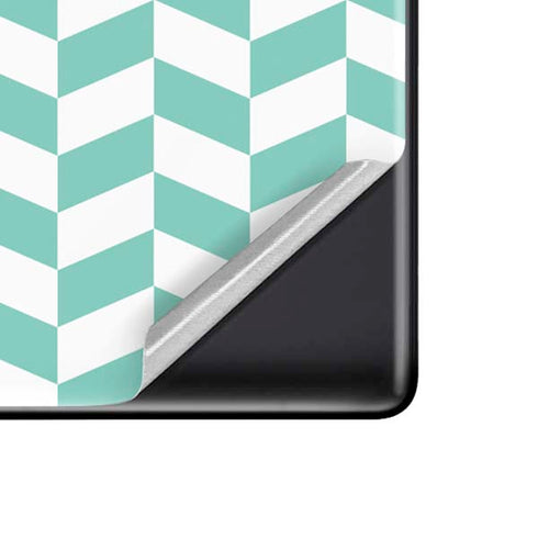 Blue White Chevron Google Pixel 6 Pro Skin